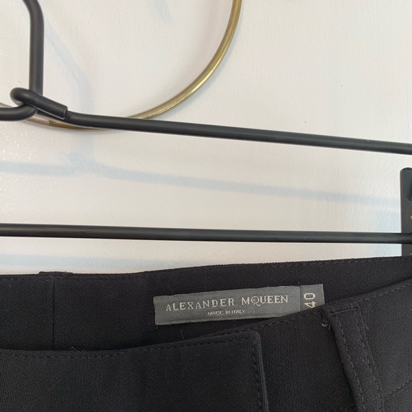 Alexander McQueen Ankle Zip Legging Pants - Picture 3 of 5